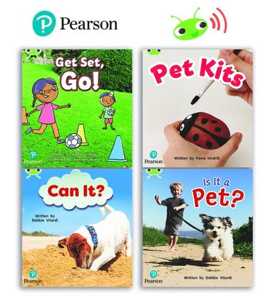 bokomslag Learn to Read at Home with Bug Club Phonics: Phase 2 - Reception Term 1 (4 non-fiction books) Pack C