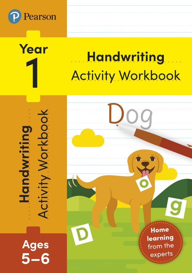 Pearson Learn at Home Handwriting Activity Workbook Year 1 1