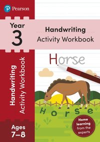bokomslag Pearson Learn at Home Handwriting Activity Workbook Year 3