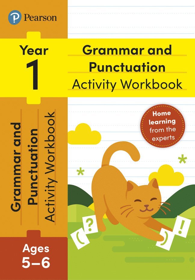 Pearson Learn at Home Grammar & Punctuation Activity Workbook Year 1 1