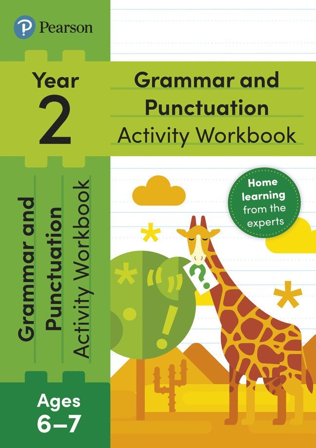 Pearson Learn at Home Grammar & Punctuation Activity Workbook Year 2 1