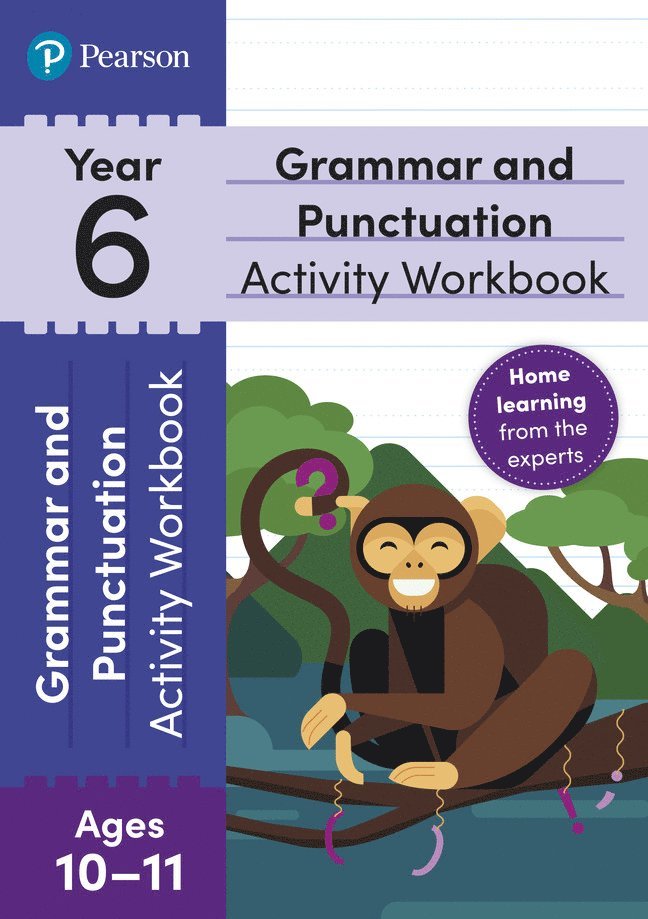 Pearson Learn at Home Grammar & Punctuation Activity Workbook Year 6 1