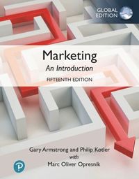 bokomslag Marketing: An Introduction, Global Edition