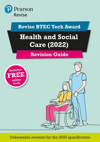 bokomslag Pearson REVISE BTEC Tech Award Health and Social Care Revision Guide inc online edition - for 2025 and 2026 exams