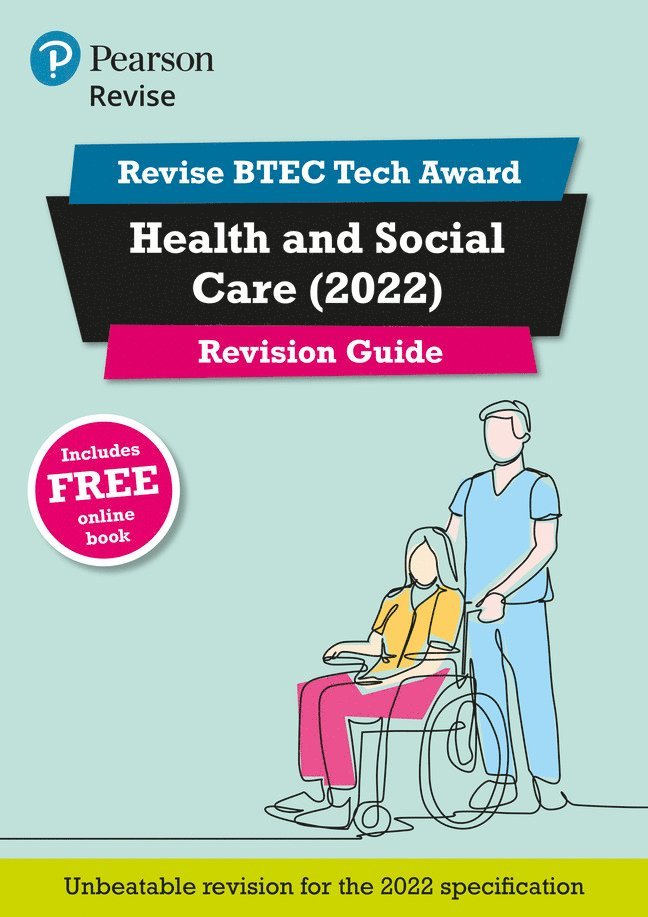 Pearson REVISE BTEC Tech Award Health and Social Care 2022 Revision Guide inc online edition - 2023 and 2024 exams and assessments 1