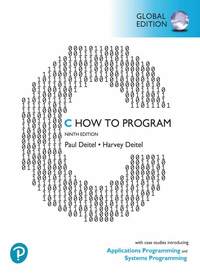 bokomslag C How to Program: With Case Studies in Applications and SystemsProgramming, Global Edition
