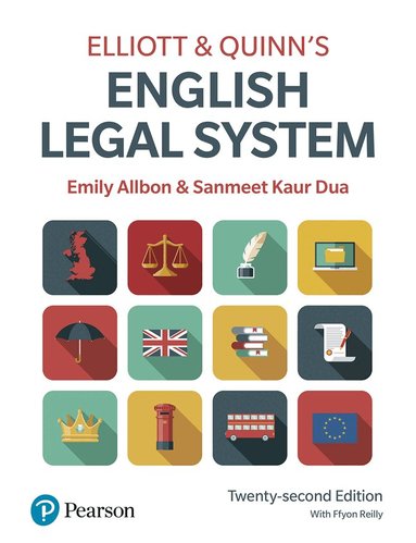 Emily Allbon, Sanmeet Kaur-Dua - Elliott & Quinn's English Legal System, Häftad