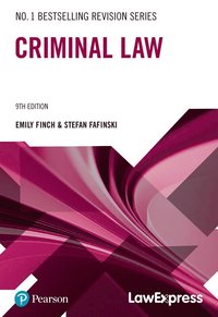 bokomslag Law Express Revision Guide: Criminal Law