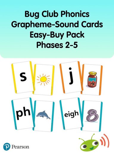 bokomslag Bug Club Phonics Grapheme-Sound Cards Easy-Buy Pack Phases 2-5