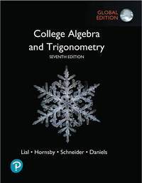 bokomslag College Algebra and Trigonometry, Global Edition + MyLab Math with Pearson eText