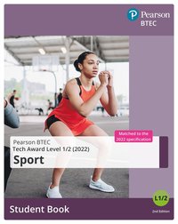 bokomslag BTEC Tech Award 2022 Sport Student Book