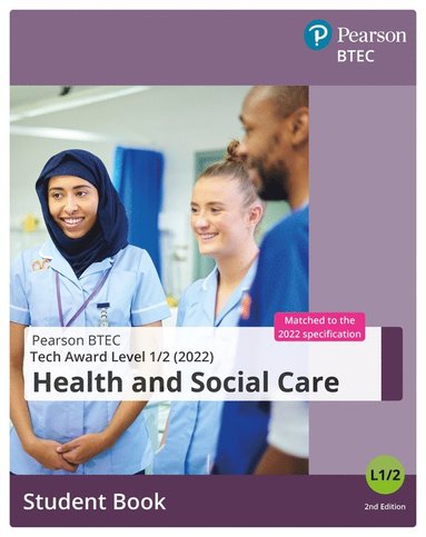 bokomslag BTEC Tech Award 2022 Health and Social Care Student Book