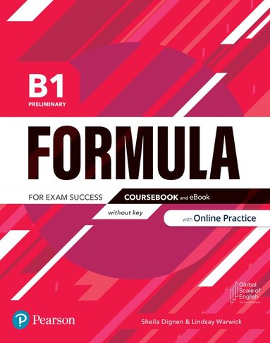 bokomslag Formula B1 Preliminary Coursebook without key & eBook with Online Practice Access Code