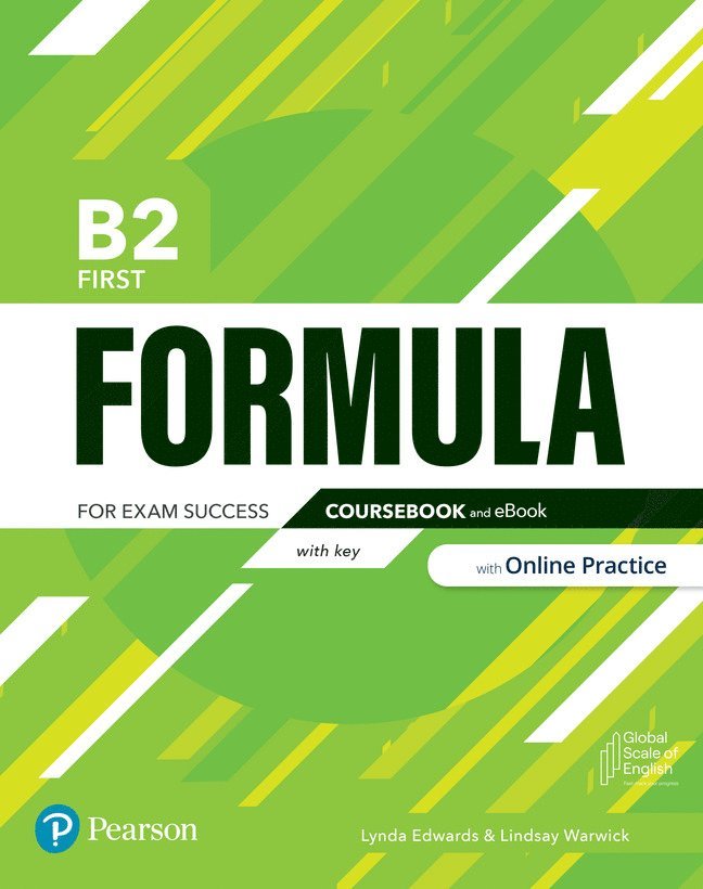 Formula B2 First Coursebook with key & eBook with Online Practice Access Code 1