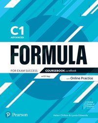 bokomslag Formula C1 Advanced Coursebook with key & eBook with Online Practice Access Code