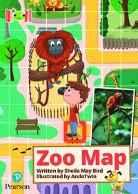 bokomslag Bug Club Reading Corner: Age 5-7: Zoo Map