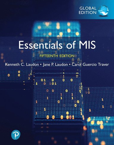 bokomslag Essentials of MIS, Global Edition