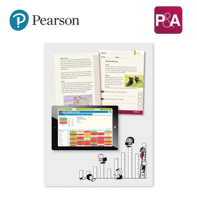 Reading Assessment Progress + Assess Print Pack (8 copies of each test plus Teacher Guides) 1