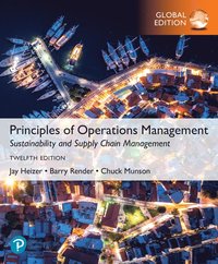 bokomslag Principles of Operations Management: Sustainability and Supply Chain Management, Global Edition