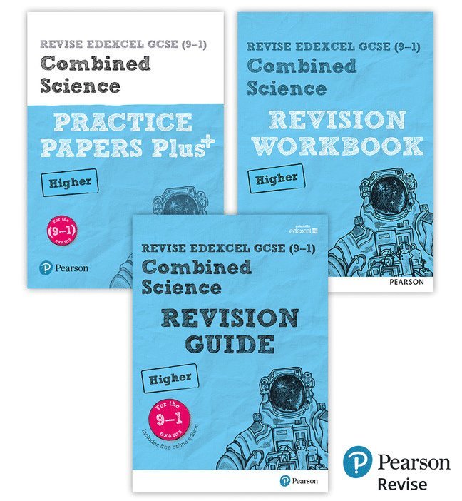 New Pearson Revise Edexcel GCSE (9-1) Combined Science Higher Complete Revision & Practice Bundle - 2023 and 2024 exams 1