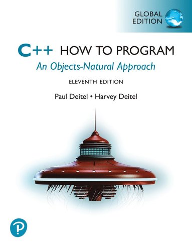 bokomslag C++ How to Program, Global Edition