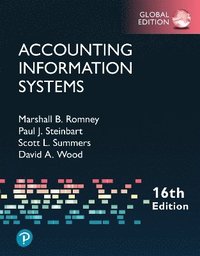 bokomslag Accounting Information Systems -- Global Edition