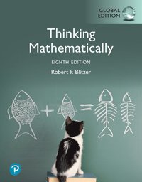 bokomslag Thinking Mathematically, Global Edition