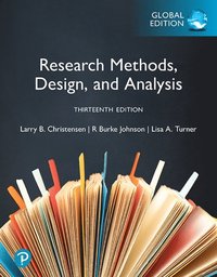 bokomslag Research Methods, Design, and Analysis, Global Edition