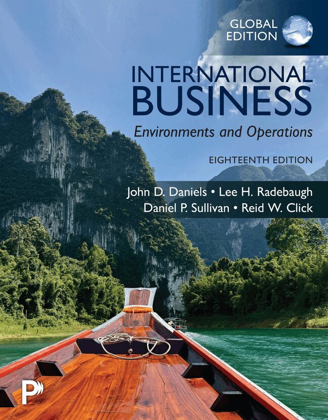 John Daniels, Lee Radebaugh, Daniel Sullivan, Reid Click - International Business, Global Edition, Häftad