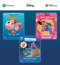 bokomslag Pearson Bug Club Disney Reception Pack D, including decodable phonics readers for phases 2 to 4: Finding Nemo: Tap, Tap, Tap!, Lilo and Stitch: The Odd Dog, Monsters, Inc: The Little Basket