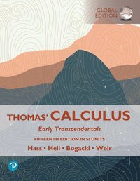 bokomslag Thomas' Calculus: Early Transcendentals, SI Units + MyLab Mathematics with Pearson eText