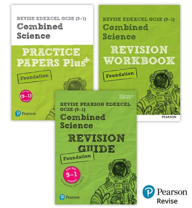 New Pearson Revise Edexcel GCSE (9-1) Combined Science Foundation Complete Revision & Practice Bundle - 2023 and 2024 exams 1