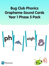 bokomslag Bug Club Phonics Grapheme-Sound Cards Year 1 Phase 5 Pack