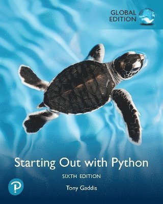 bokomslag Starting Out with Python, Global Edition