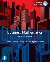 bokomslag Business Math -- Global Edition
