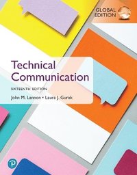 bokomslag Technical Communication, Global Edition (Book)