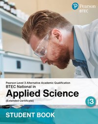 bokomslag L3 AAQ BTEC National 2025 Applied Science Ext Cert Student Book (Print)