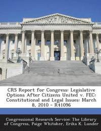 bokomslag Crs Report for Congress