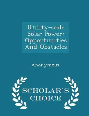 Utility-Scale Solar Power 1