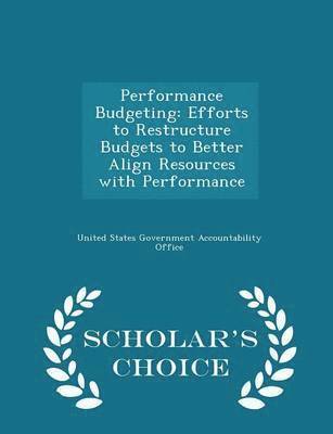 Performance Budgeting, Häftad