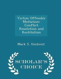 bokomslag Victim Offender Mediation