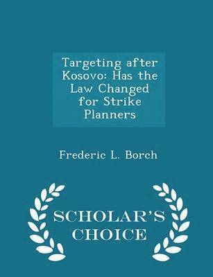 Targeting After Kosovo 1