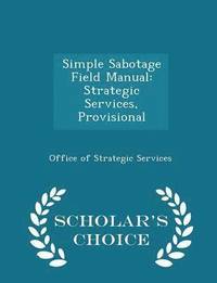 bokomslag Simple Sabotage Field Manual