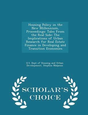Housing Policy in the New Millennium, Proceedings 1