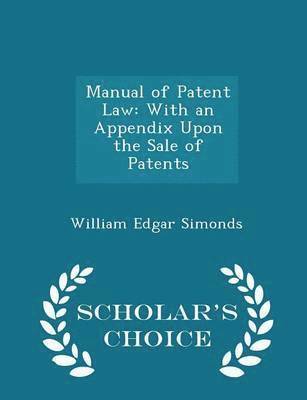 Manual of Patent Law