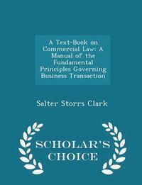 bokomslag Text-Book on Commercial Law