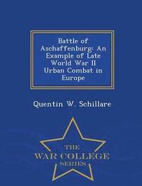 bokomslag Battle of Aschaffenburg