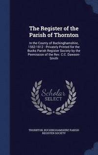 bokomslag The Register of the Parish of Thornton