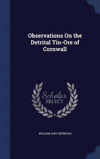 bokomslag Observations On the Detrital Tin-Ore of Cornwall