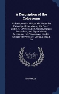 bokomslag A Description of the Colosseum